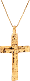 FINE LARGE EASTERN EUROPEAN CHRISTIAN CROSS - Fagan Arms