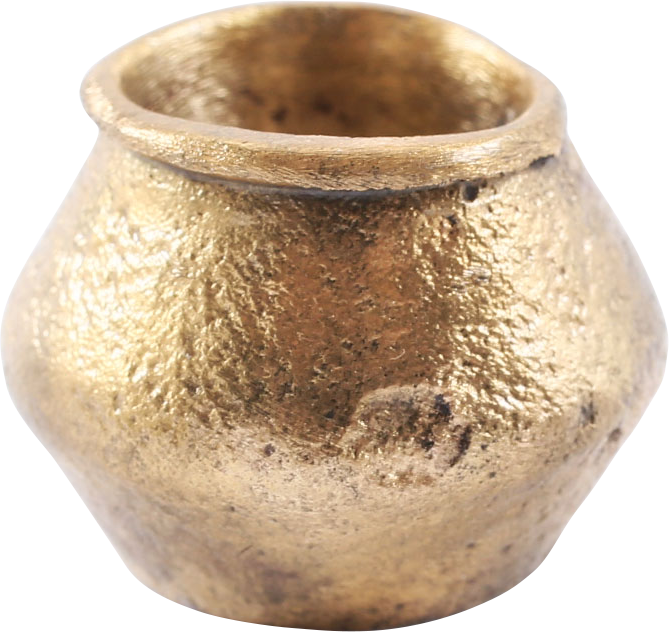 LARGE VIKING GILT BRONZE BEAD, 866-1067 AD - Fagan Arms