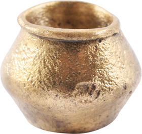 LARGE VIKING GILT BRONZE BEAD, 866-1067 AD - Fagan Arms