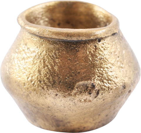 LARGE VIKING GILT BRONZE BEAD, 866-1067 AD - Fagan Arms