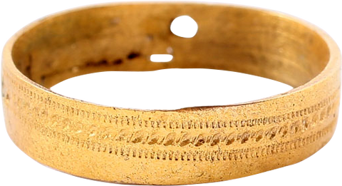 ANCIENT VIKING WEDDING RING, SIZE 7 - Fagan Arms