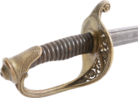 CIVIL WAR INFANTRY OFFICER’S SWORD C.1848 - Fagan Arms