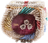 IROQUOIS INDIAN BEADED WHIMSY BOX, C.1900-10 - Fagan Arms