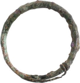 CELTIC FINGER RING, C. 500-100 BC, SIZE 2 1/2 - Fagan Arms