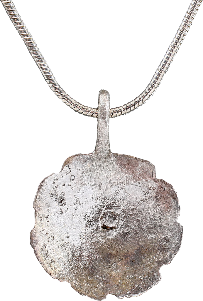 BYZANTINE WHEEL OF FORTUNE AMULET NECKLACE, 5th-8th CENTURY AD - Fagan Arms