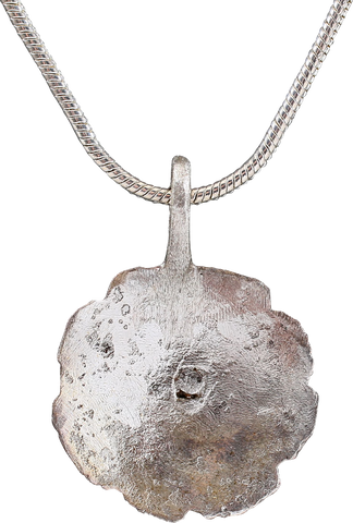 BYZANTINE WHEEL OF FORTUNE AMULET NECKLACE, 5th-8th CENTURY AD - Fagan Arms