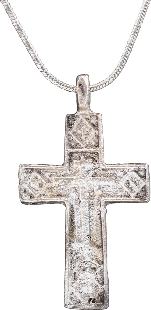 ELEGANT EASTERN EUROPEAN CHRISTIAN CROSS NECKLACE, 17TH-18TH CENTURY - The History Gift Store