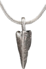 GREEK BRONZE ARROWHEAD PENDANT NECKLACE, HELLENISTIC, 300-100 BC - Fagan Arms