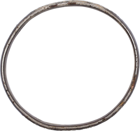 VERY RARE VIKING SILVERED BRONZE WEDDING RING, 850-1050 AD, SIZE 11 - The History Gift Store