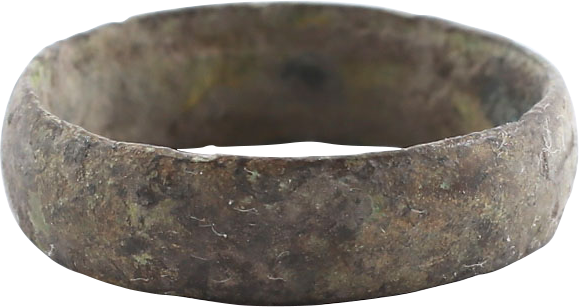 VIKING WARRIOR’S WEDDING RING AS FOUND, 900-1050 AD, SIZE 5 3/4 - The History Gift Store