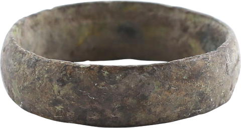 VIKING WARRIOR’S WEDDING RING AS FOUND, 900-1050 AD, SIZE 5 3/4 - The History Gift Store