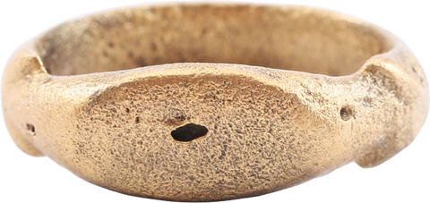 MEDIEVAL EUROPEAN RING, 500-800 AD, SIZE 7 1/2 - The History Gift Store