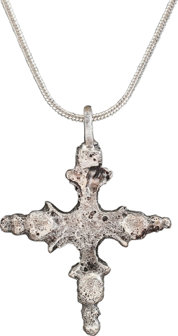 MEDIEVAL CHRISTIAN CROSS NECKLACE C.800-1000 AD - The History Gift Store