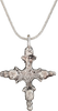 MEDIEVAL CHRISTIAN CROSS NECKLACE C.800-1000 AD - The History Gift Store