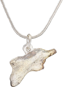 GREEK/UKRAINE BRONZE DOLPHIN PENDANT NECKLACE, 5TH-4TH CENTURY BC - The History Gift Store