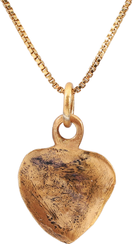 ANCIENT VIKING HEART PENDANT NECKLACE, C.850-1050 AD - The History Gift Store