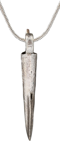 FINE GREEK SOCKETED ARROWHEAD NECKLACE 690-250 - The History Gift Store