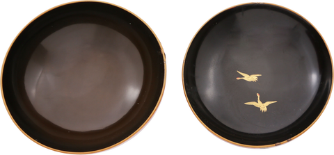 FINE JAPANESE LACQUERED COVERED BOWL - The History Gift Store