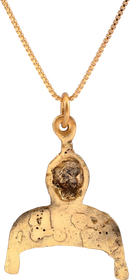 FINE VIKING LUNAR PENDANT NECKLACE, 10TH-11TH CENTURY AD - Fagan Arms
