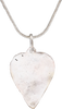 VIKING HEART PENDANT NECKLACE, C.950-1050 AD - Fagan Arms