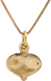 ANCIENT VIKING HEART PENDANT NECKLACE C.850-1050 AD - Fagan Arms