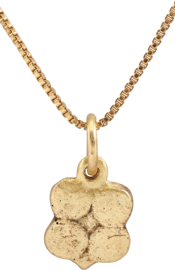 ANCIENT ROMAN QUATREFOIL PENDANT, 1st-2nd CENTURY AD - The History Gift Store