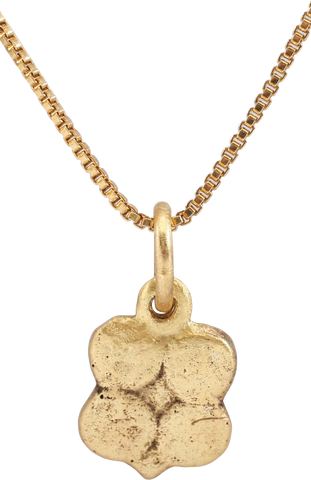 ANCIENT ROMAN QUATREFOIL PENDANT, 1st-2nd CENTURY AD - The History Gift Store