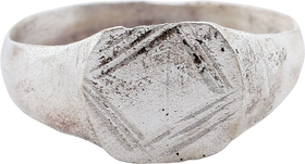 MEDIEVAL ENGLISH MAN’S RING C.12th-15th CENTURY AD, SIZE 11 ½ - The History Gift Store