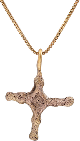 EUROPEAN CONVERT’S CROSS NECKLACE, 9TH-10TH CENTURY - Fagan Arms