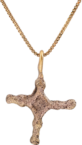 EUROPEAN CONVERT’S CROSS NECKLACE, 9TH-10TH CENTURY - Fagan Arms