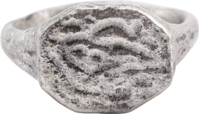 ZOROASTRIAN RING, MIDDLE AGES, 600-900 AD, SIZE 9 1/4 - Fagan Arms