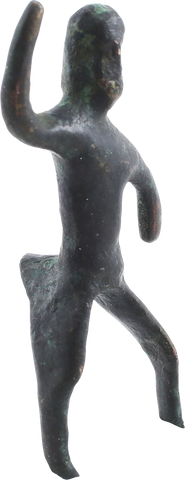 CELTIC BRONZE WARRIOR FIGURE 400-100BC - The History Gift Store