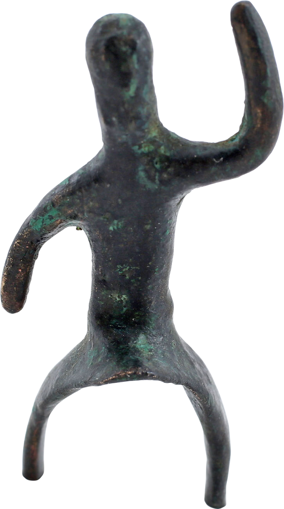 CELTIC BRONZE WARRIOR FIGURE 400-100BC - The History Gift Store