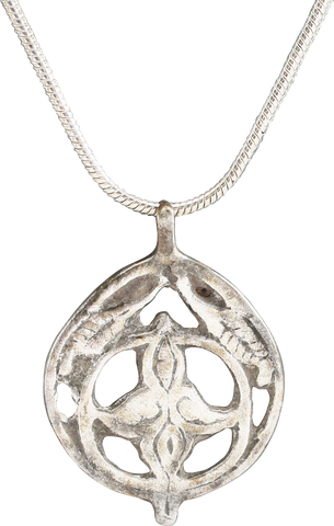 VIKING LUNAR PENDANT NECKLACE, LATE 11TH CENTURY - The History Gift Store