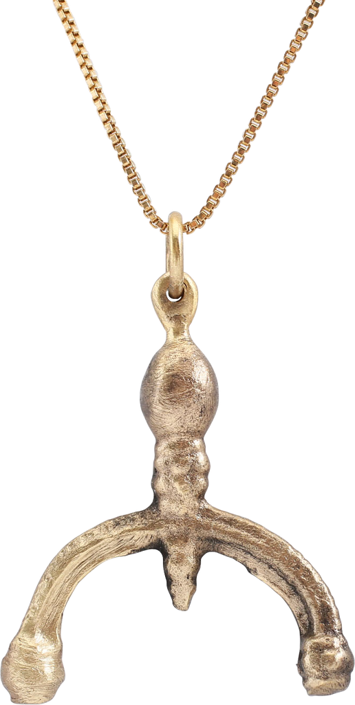 VIKING LUNAR PENDANT NECKLACE, 9TH-10TH CENTURY - Fagan Arms