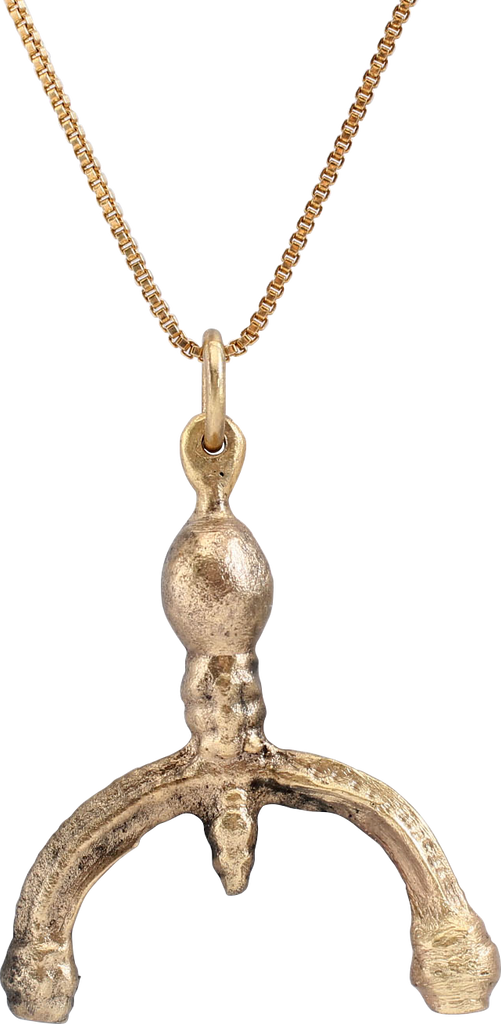 VIKING LUNAR PENDANT NECKLACE, 9TH-10TH CENTURY - Fagan Arms