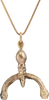 VIKING LUNAR PENDANT NECKLACE, 9TH-10TH CENTURY - Fagan Arms