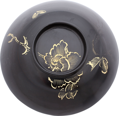 JAPANESE LACQUER BOWL AND COVER - Fagan Arms