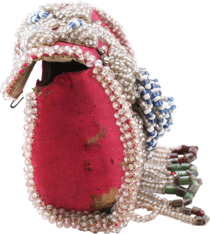IROQUOIS BEADED CLUTCH, C.1900-10 - The History Gift Store