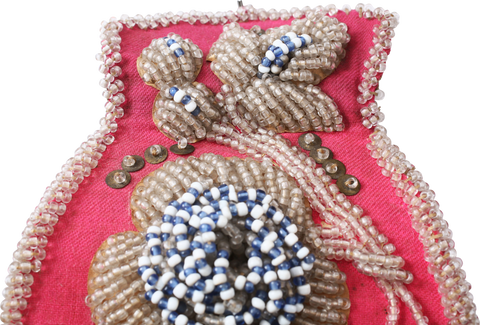 IROQUOIS BEADED CLUTCH, C.1900-10 - The History Gift Store