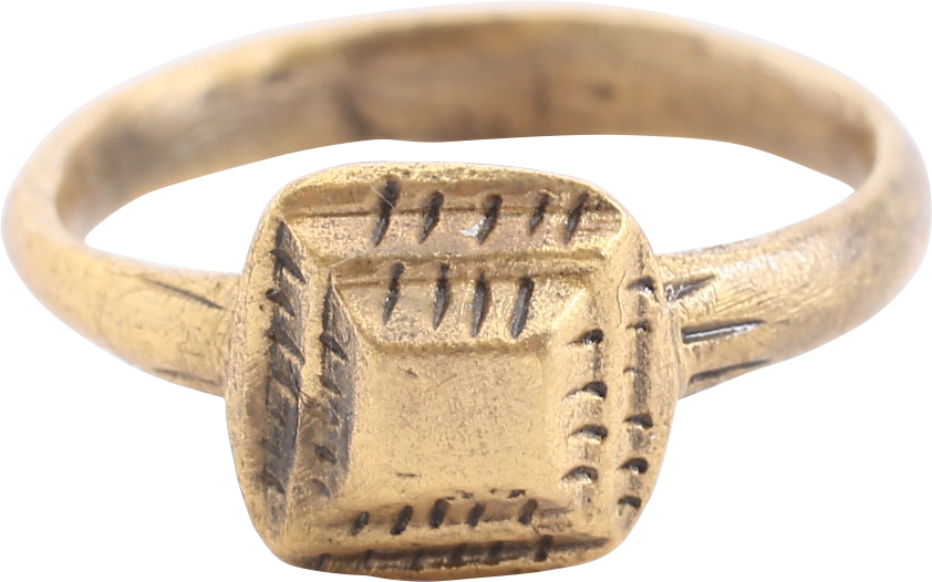 FINE ROMAN PROSTITUTE'S RING, C.100-300 AD, SIZE 5 ¼ - The History Gift Store