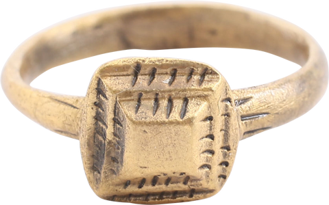 FINE ROMAN PROSTITUTE'S RING, C.100-300 AD, SIZE 5 ¼ - The History Gift Store