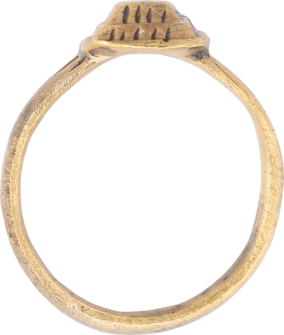 FINE ROMAN PROSTITUTE'S RING, C.100-300 AD, SIZE 5 ¼ - The History Gift Store