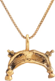 VIKING LUNAR PENDANT NECKLACE, 10th-11th CENTURY AD - Fagan Arms