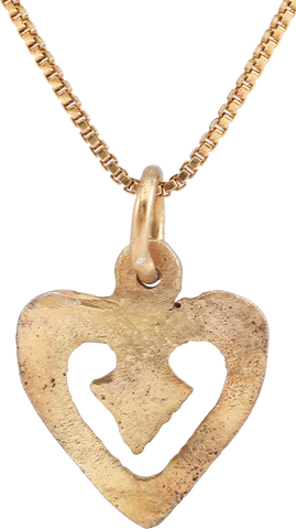 ANCIENT VIKING HEART PENDANT NECKLACE, 866-1067 AD - Fagan Arms