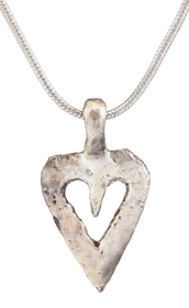 ANCIENT VIKING HEART PENDANT NECKLACE, 866-1067 AD - Fagan Arms