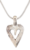 ANCIENT VIKING HEART PENDANT NECKLACE, 866-1067 AD - Fagan Arms