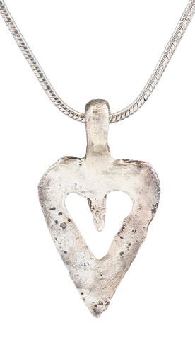 ANCIENT VIKING HEART PENDANT NECKLACE, 866-1067 AD - Fagan Arms