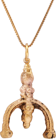 VIKING LUNAR PENDANT NECKLACE, 9TH-10TH CENTURY - The History Gift Store