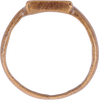 LATE ROMAN TO BYZANTINE RING, 3rd-5th CENTURY AD, SIZE 5 3/4 - The History Gift Store